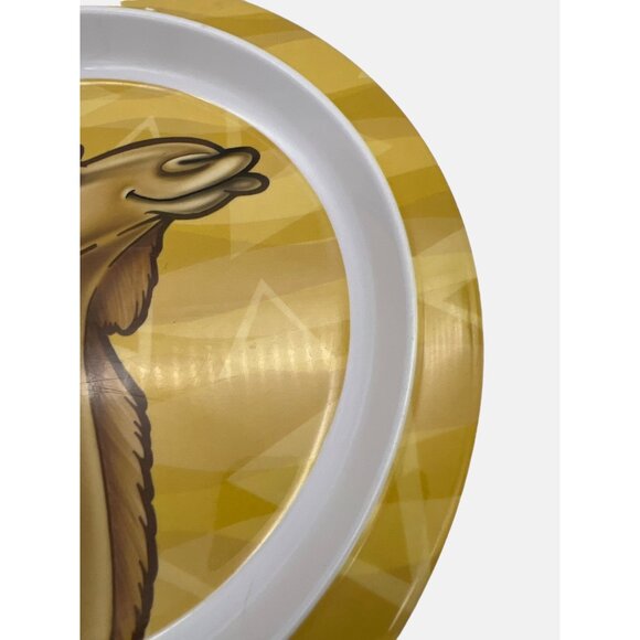 Camel Themed Kids Plate Melamine Plastic Round 8.5" - Picture 3 of 4